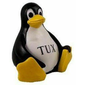 Tux Linux Mascot Penguin 5" tall Figurine 0183-84492